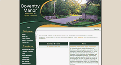 Desktop Screenshot of coventrymanorhoa.com